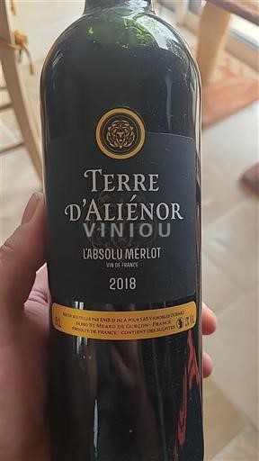 Bordeaux Terre Aliénor L'Absolu Merlot 2018