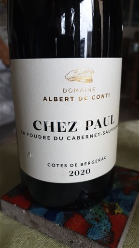 Југозапад Кот де Бержезак Domaine Albert de Conti Chez Paul 2020