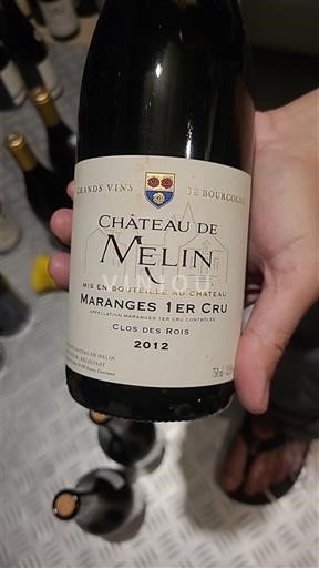 Burgundy Unspecified Premier Cru Château Melin Clos des Rois 2012