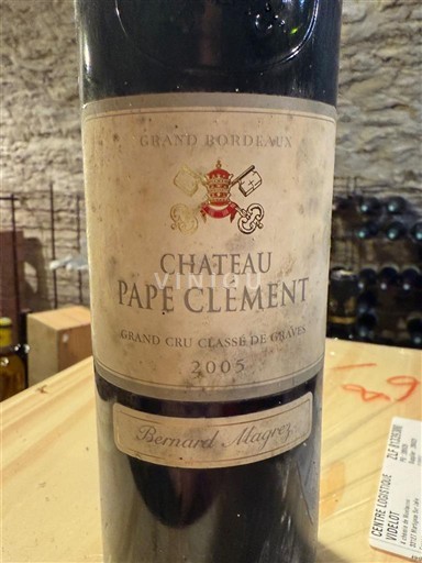 Bordeaux Pessac-Léognan Grand Cru Château Pape Clément 2005