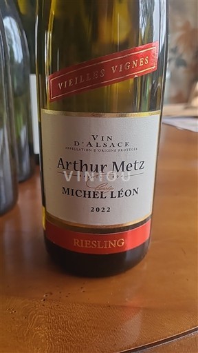 Alsace Arthur Metz Vieilles Vignes Michel Léon 2022