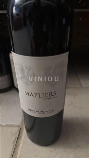 Provence Côtes de Provence Mapliers 2022