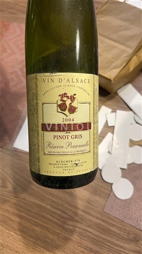 Alsacia Buchert-Fix Réserve Personnelle 2004