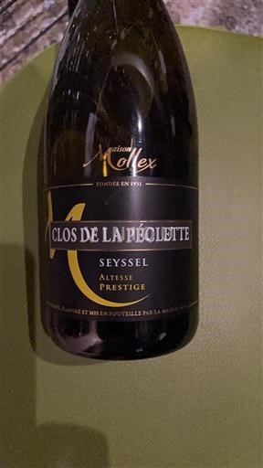 Saboya y Bugey Seyssel Maison Mollex Clos de la Péclette 2017