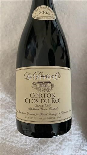 Bourgogne Corton Grand Cru La Pousse Or Clos du Roi 2006