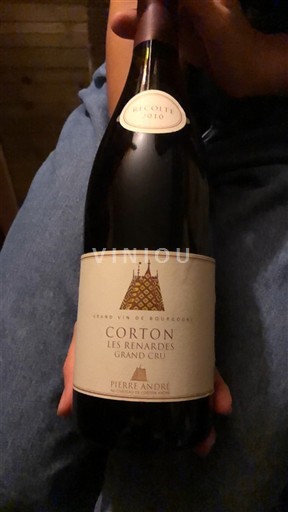 Burgundy Corton Grand Cru Pierre André Les Renardes 2010