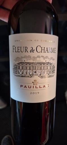 Bordeaux Pauillac Fleur de Charme 2019