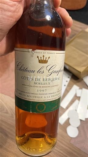 Sud-Ouest Côtes-de-bergerac Château Les Ganfards 1997