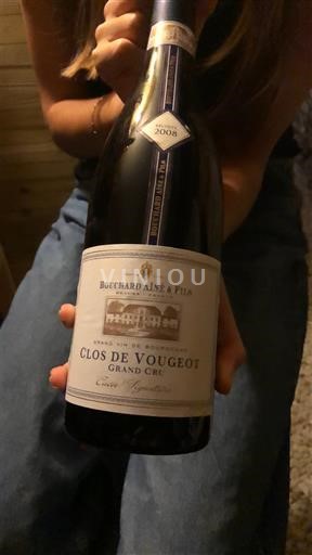 Burgundy Clos-de-Vougeot Grand Cru Bouchard Aîné & Fils Signature 2008