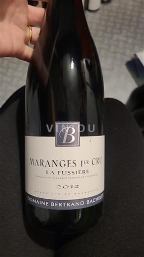 Burgundija Maranges Premier Cru Domaine Bertrand Bachelet La Fussière 2012