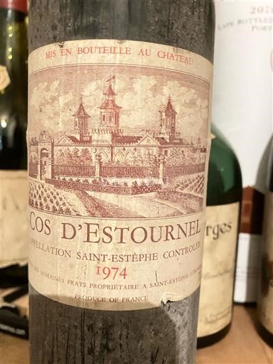 Bordeaux Saint-Estèphe Cos Estournel 1974