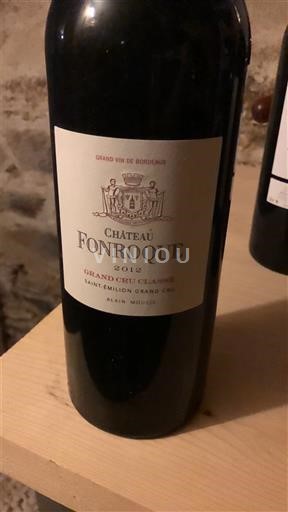 Bordeaux Saint-Émilion Grand Cru Château Fonroque 2012