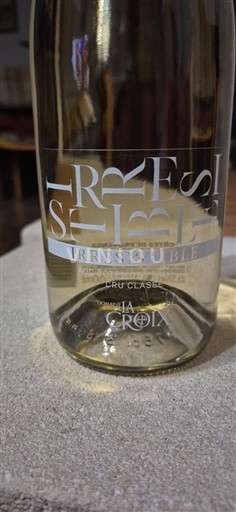 Bordeaux Entre-deux-mers La Croix Irrésistible 2023