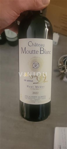 Bordeaux Haut-Médoc Château Moutte Blanc Q 2022