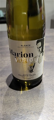 Alsacia Domaine Maurice Griss Marion'les 2023