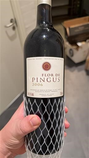 Castilla y León Ribera del Duero Dominio de Pingus Flor de Pingus 2006