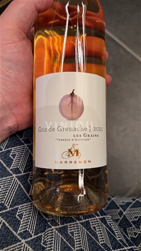 Rhônedalen Luberon Marrenon Les Grains Gris de Grenache 2021