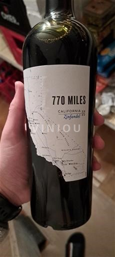 Kalifornijske AVA Ni doloceno 770 Miles 2022