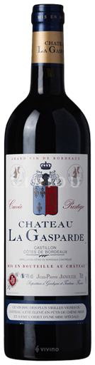 Бордо Кастійон-Кот-де-Бордо Château La Gasparde Prestige 2019
