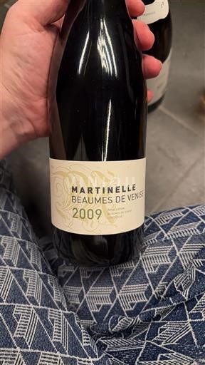 Vallée du Rhône Beaumes de Venise Martinelle 2009