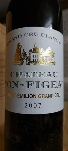 Bordeaux Saint-Émilion Grand Cru Grand Cru Château Yon-Figeac 2007