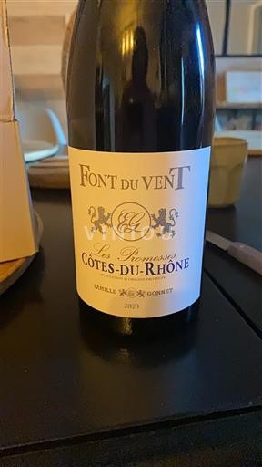 Rhône-dalen Côtes-du-Rhône Font du Vent Les Promesses 2023