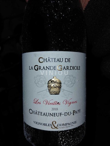 Vallée du Rhône Châteauneuf-du-pape Château La Grande Gardiole Les Vieilles Vignes 2018