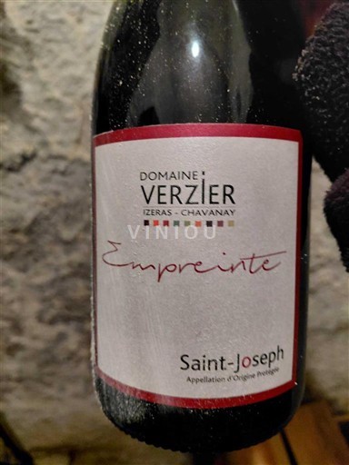 Thung lũng Rhône Saint-Joseph Domaine Verzier Empreinte Không niên vụ