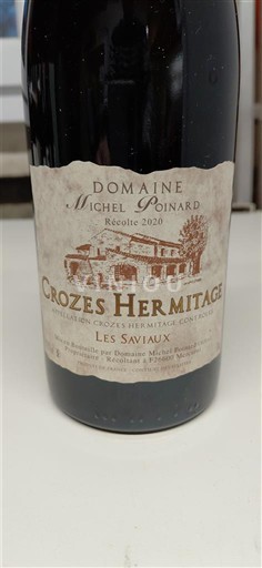 Rhône Valley Crozes-Hermitage Domaine Michel Poinard Les Saviaux 2020