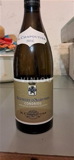 Rhône Valley Condrieu M. Chapoutier Schistes d'Agrumes 2016