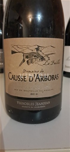 Languedoc Domaine Cause Arboras 2014