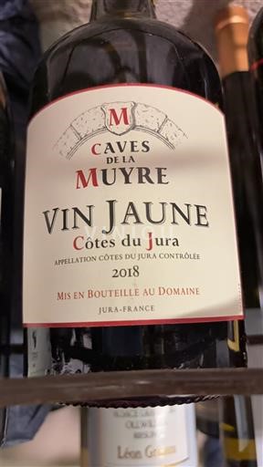 Jura Côtes-du-jura Caves de la Muyre 2018