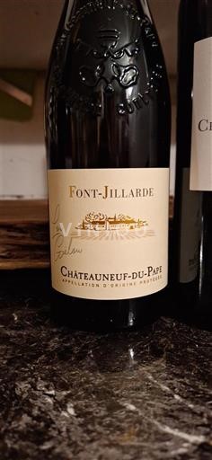 Rhônedalen Châteauneuf-du-Pape Font-Jillarde 2022