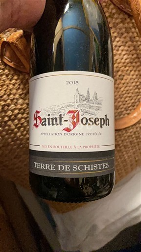 Thung lũng Rhône Saint-Joseph Terre de Schistes 2015