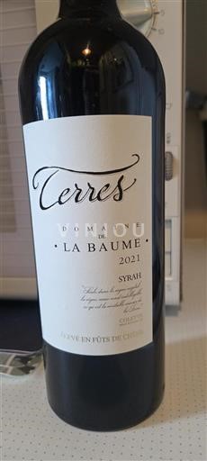 Languedoc ja Roussillon Pays d'Oc Domaine La Baume Terres 2021