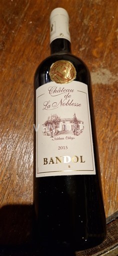 Provence Bandol Château La Noblesse 2015