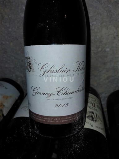 Bourgondië Gevrey-Chambertin Ghislain Kohut 2015