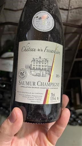 Thung lũng sông Loire Saumur-champigny Château La Fessardière 2021