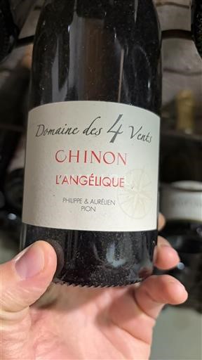 Loiren laakso Chinon Domaine Des 4 Vents L'Angélique 2023