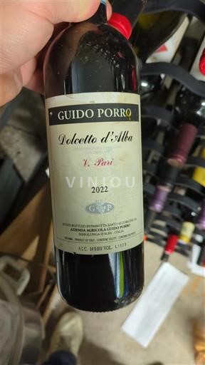 Piemont Dolcetto d'Alba Guido Porro V. Pari 2022