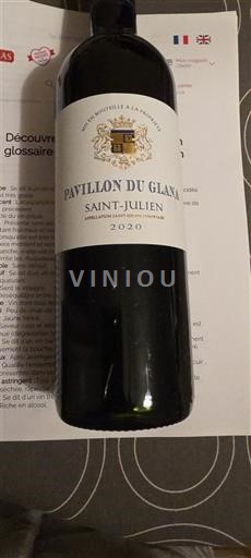 Bordeaux Saint-Julien Château Glana Pavillon du Glana 2020