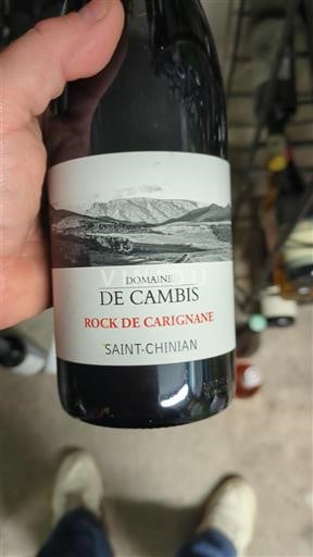Languedoc Saint-Chinian Domaine Cambis Rock de Carignane 2019