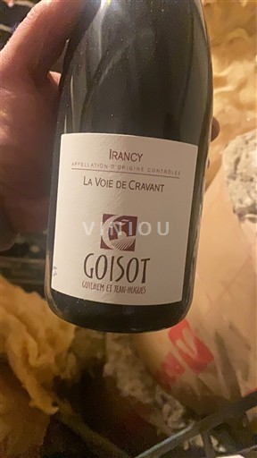 Bourgogne Irancy Goisot La Voie de Cravant 2022