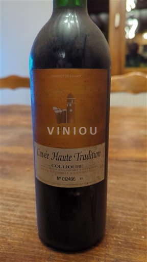 Roussillon Collioure Les Vignobles de la Rectorie Haute Tradition 2002