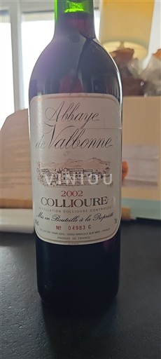 Roussillon Collioure Abbaye de Valbonne 2002