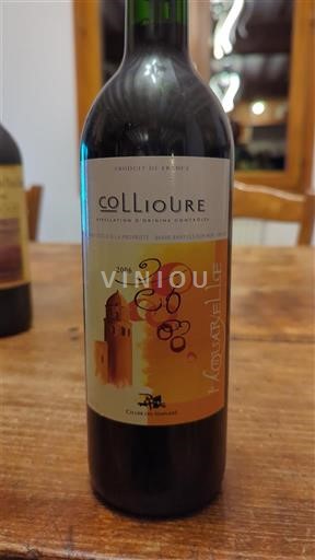 Roussillon Collioure Cave de l'Abbé Rous Inosbabile 2006