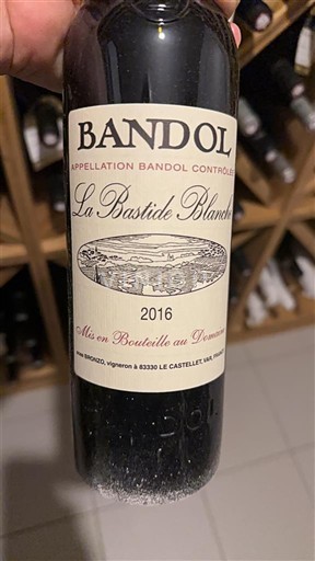 Provence Bandol La Bastide Blanche 2016