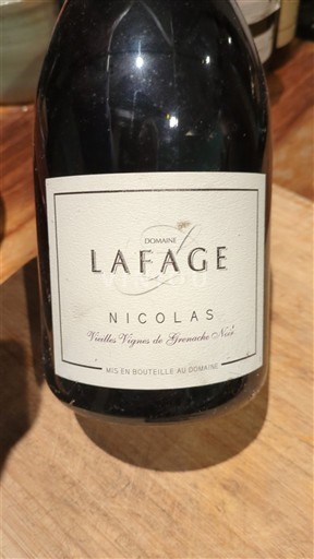 Languedoc and Roussillon Côtes Catalanes Domaine Lafage Nicolas Vieilles Vignes de Grenache Noir Non-Vintage