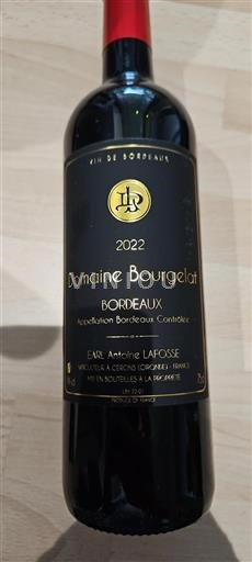 Bordeaux Domaine Bourgelat 2022
