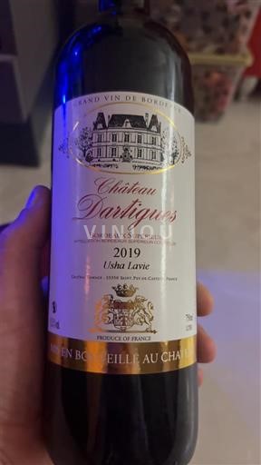 Bordeaux Bordeaux Supérieur Château Dartioures Usha Lavie 2019